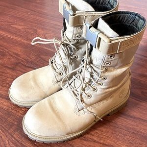 Boys 5.5 Timberland Gaiter Boots FIT LIKE WOMENS 7